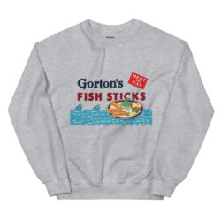 Fish Sticks Crewneck - Blue Logo