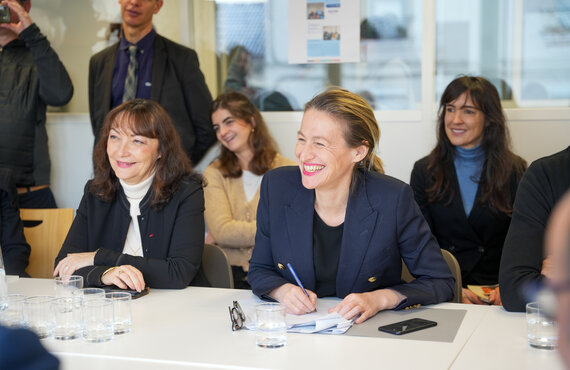 Photo de Acces Inclusive Tech accueille la Ministre du Travail et de l’Emploi, Madame Astrid PANOSYAN-BOUVET