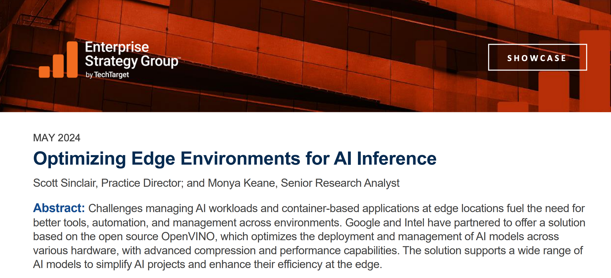 Optimizing your Edge Environments for AI Inference