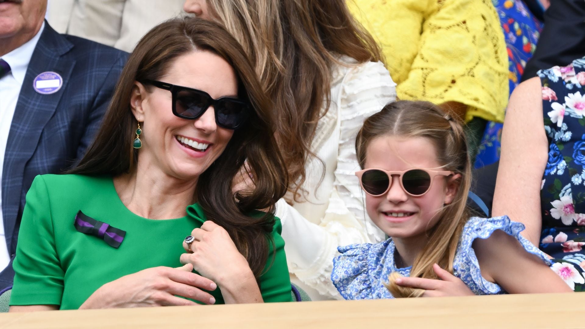 La princesa Charlotte es muy protectora con su madre, la princesa Kate, y esta es la prueba