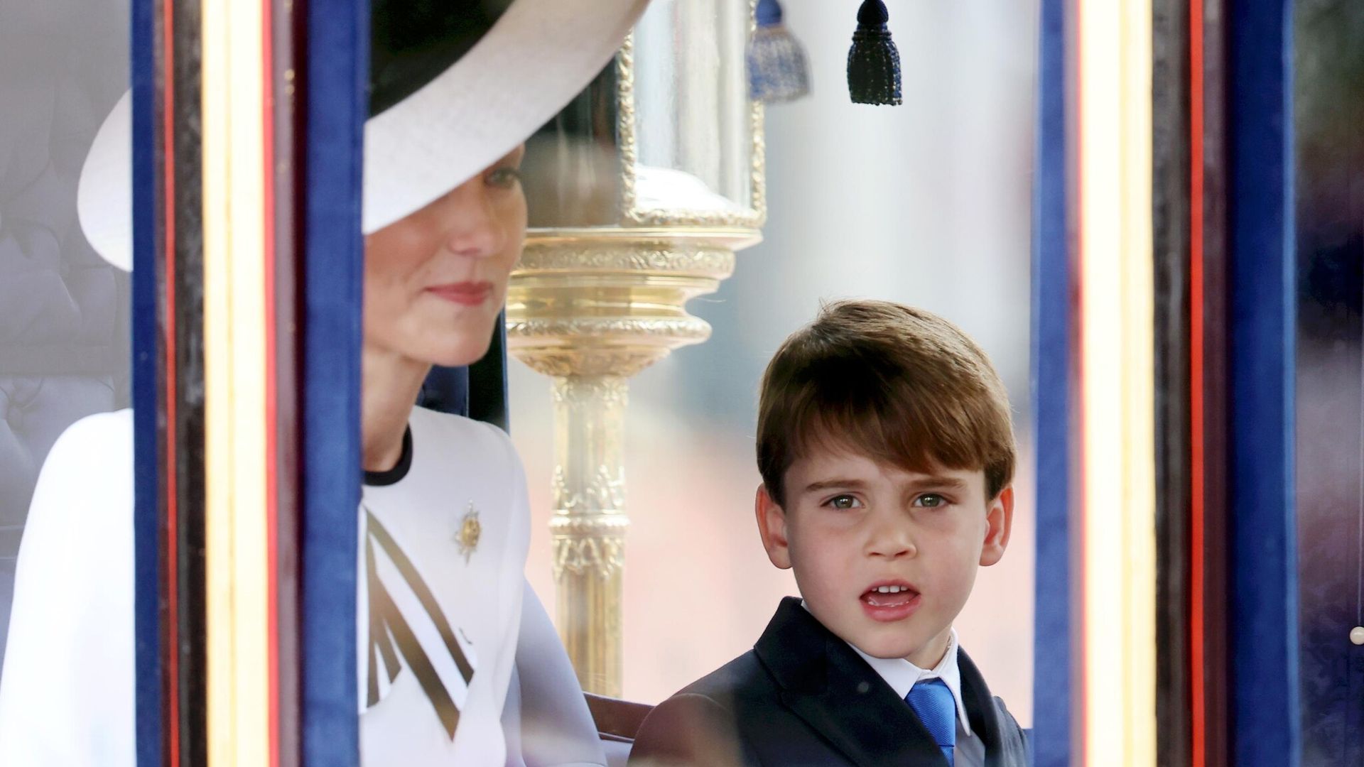 El tierno baile del príncipe Louis que provocó la sonrisa de Kate Middleton durante el Trooping the Colour