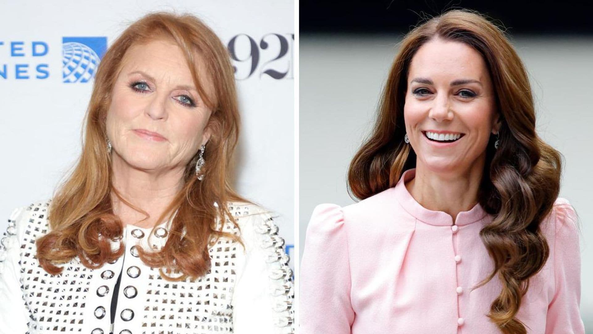 Sarah Ferguson envía un emotivo menaje a Kate Middleton tras su diagnóstico: ‘Me llena de admiración’