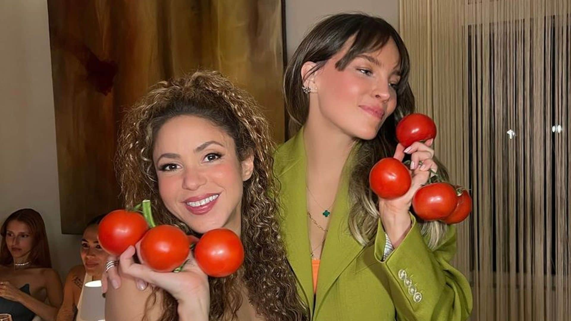 Belinda estrena un nuevo 'look' en su encuentro con Shakira en Miami