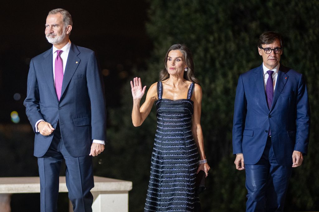 Los reyes Felipe y Letizia en el Premio Planeta 2024