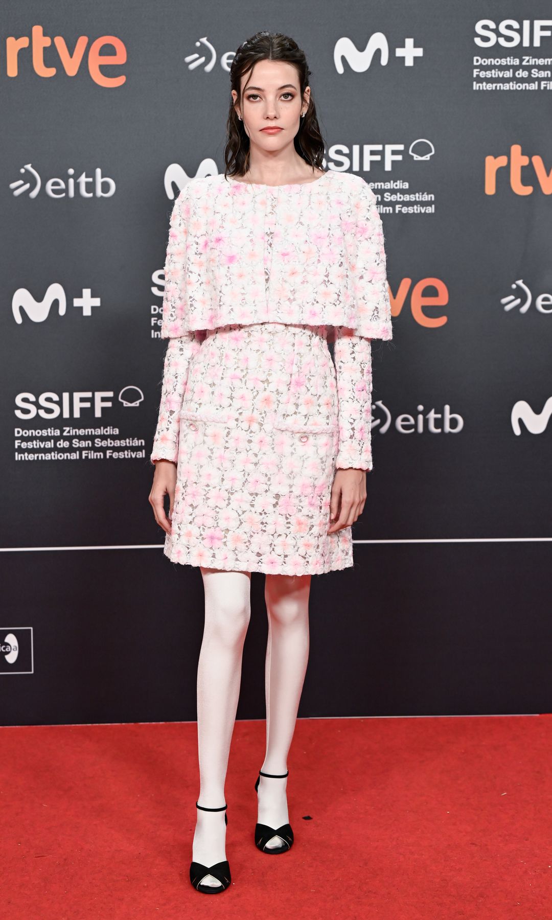 Mireia Oriol en el Festival de Cine de San Sebastián