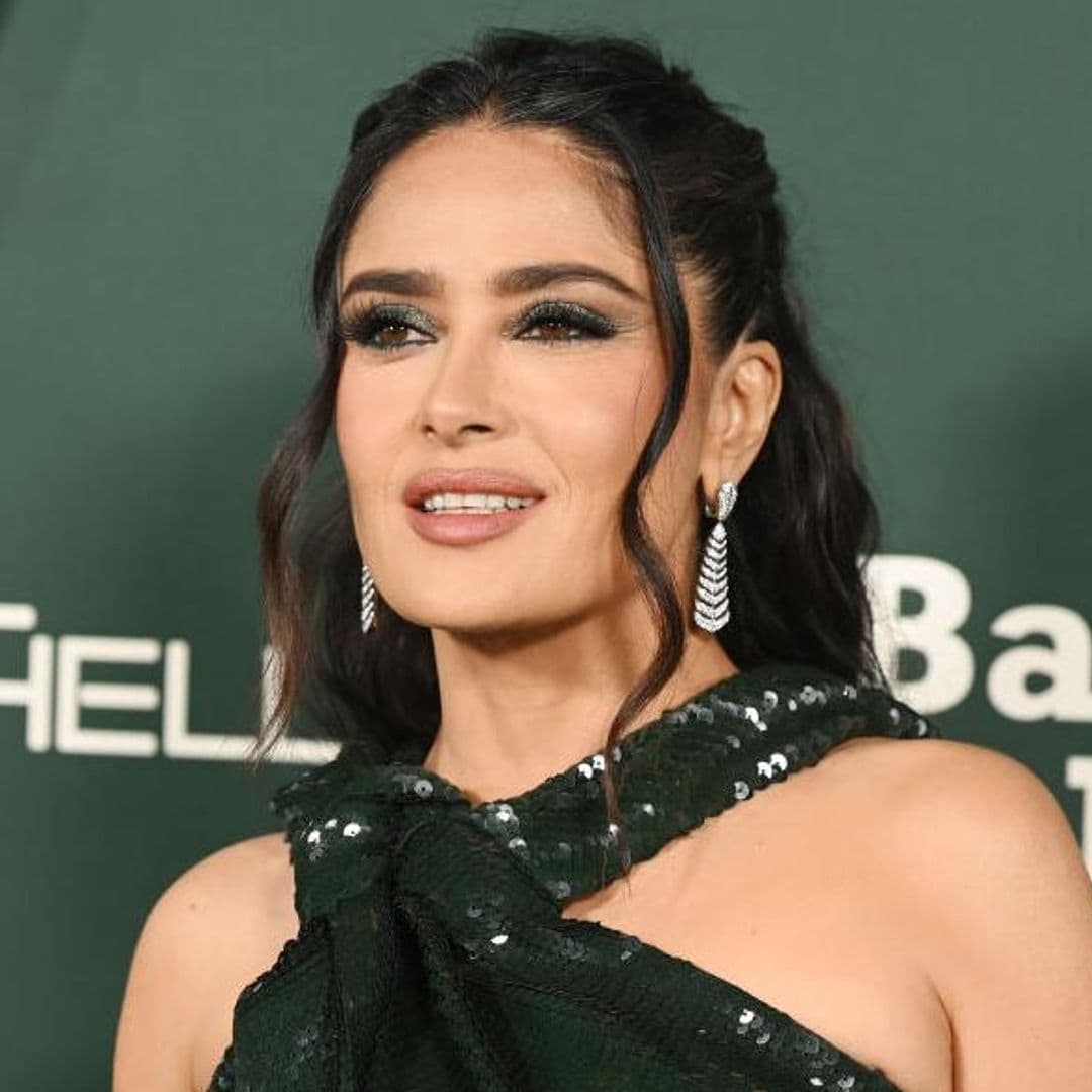 Oculta las canas como Salma Hayek con este efectivo truco