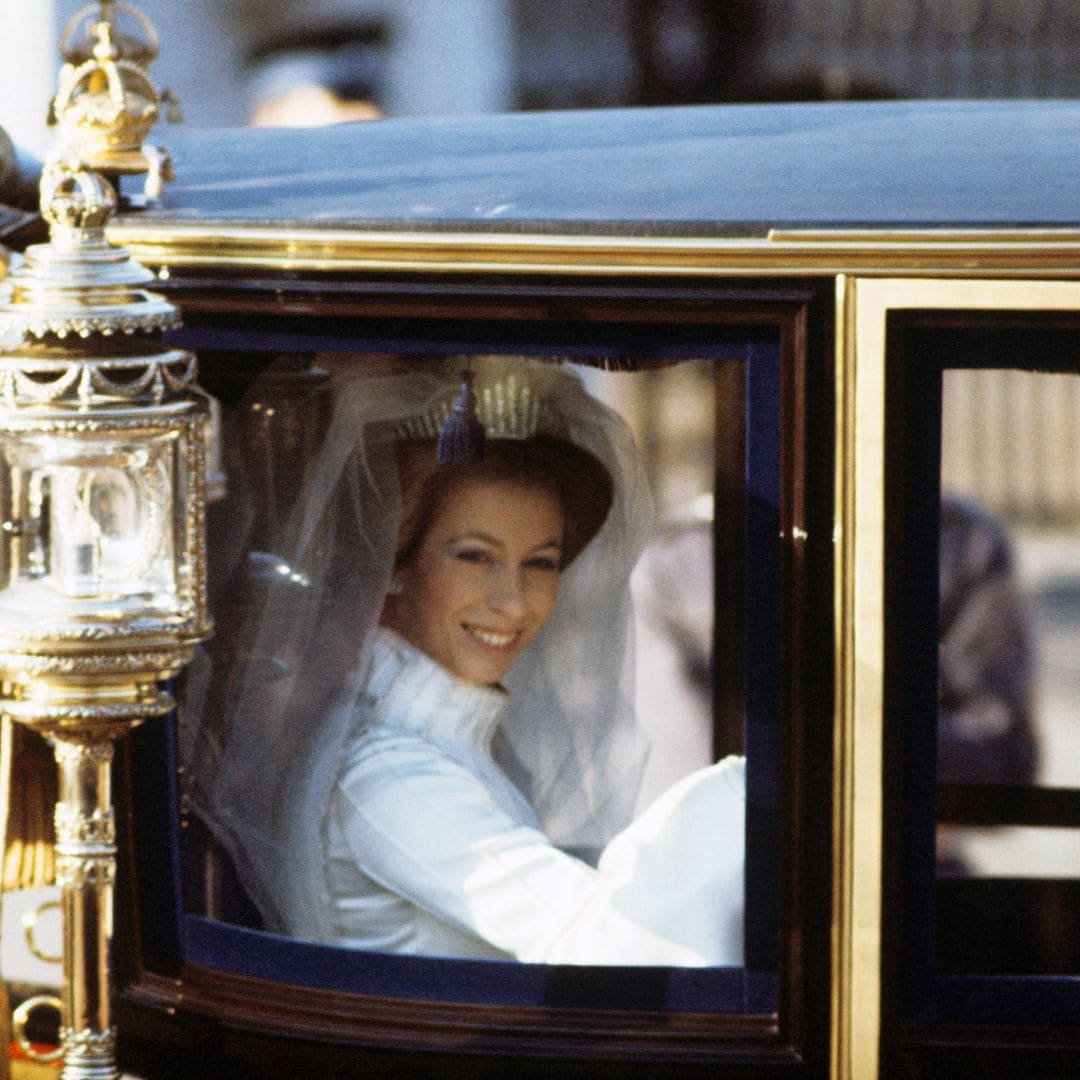 Recordamos la primera boda de la princesa Ana celebrada hace más de medio siglo