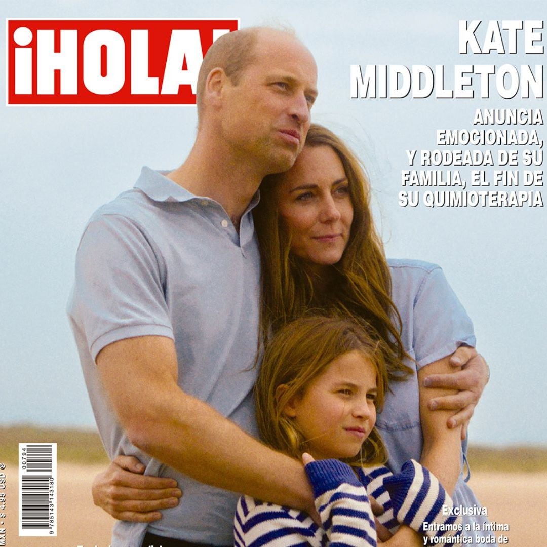 En ¡HOLA!, Kate Middleton anuncia emocionada, y rodeada de su familia, el fin de su quimioterapia