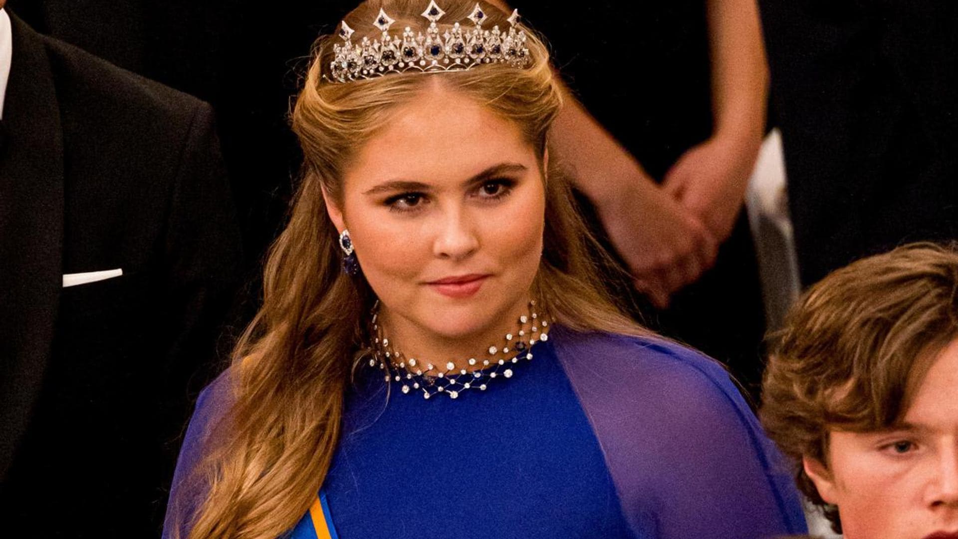 Queen Maxima’s eldest daughter stuns at gala dinner