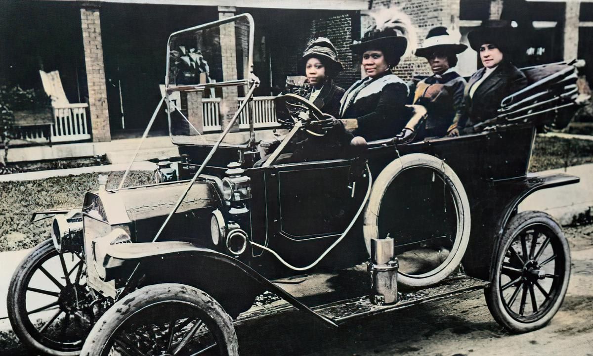 Madam Walker Driving Friends