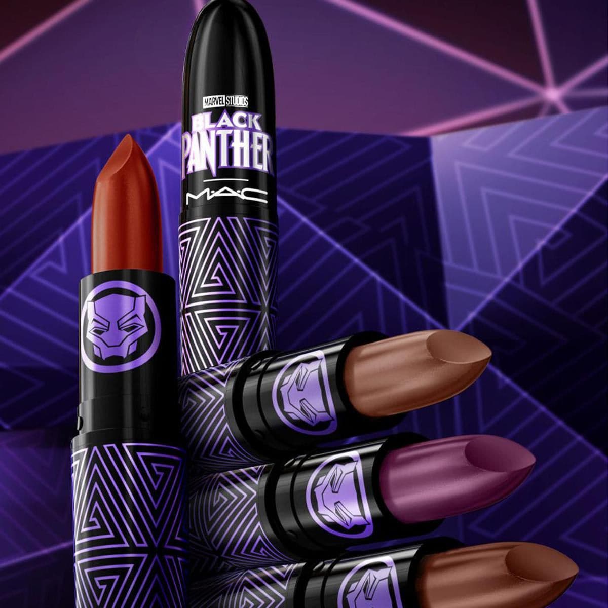 MAC Black Panther Matte Lipstick Royal Integrity