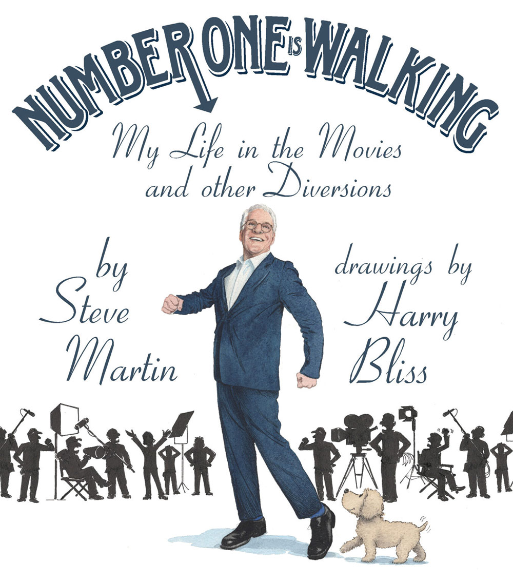 The renowned illustrator and New Yorker cartoon veteran frequently collaborates with Martin on his work for the magazine. After teaming up on a book of cartoons, 2020’s A Wealth of Pigeons A Cartoon Collection, they have reunited for Martin’s upcoming memoir of sorts, Number One Is Walking: My Life in the Movies and Other Diversions due out Nov. 15.