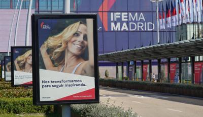 Gente entrando en IFEMA