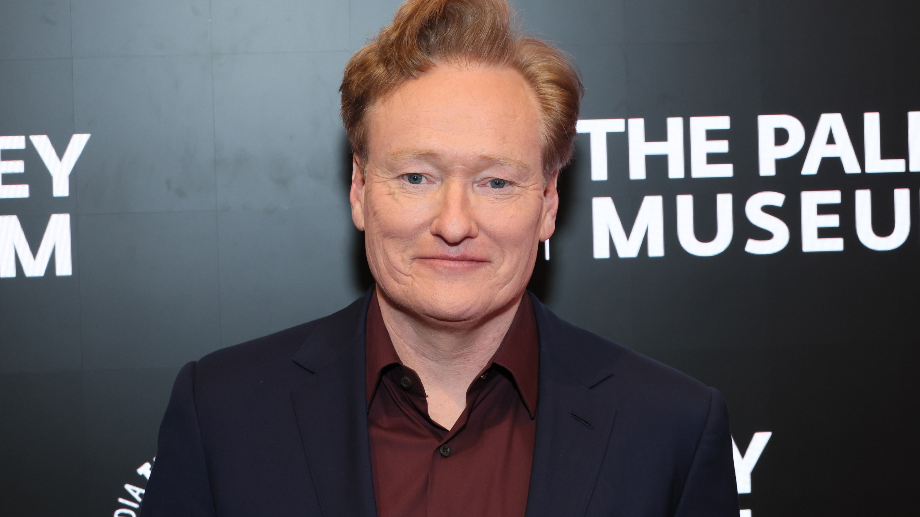 NEW YORK, NEW YORK - APRIL 11: Conan O'Brien attends the PaleyLive - Globetrotting & Podcasting: Conan O'Brien's Life After Late-Night TV event at The Paley Museum on April 11, 2024 in New York City. (Photo by Dia Dipasupil/Getty Images)