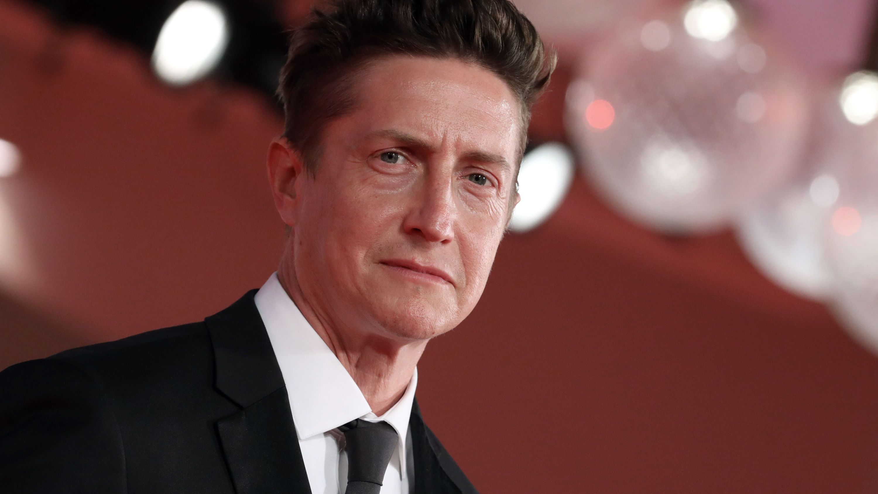 VENICE, ITALY - SEPTEMBER 08: David Gordon Green attends the red carpet of the movie "Halloween Kills" during the 78th Venice International Film Festival on September 08, 2021 in Venice, Italy. (Photo by Elisabetta A. Villa/Getty Images)