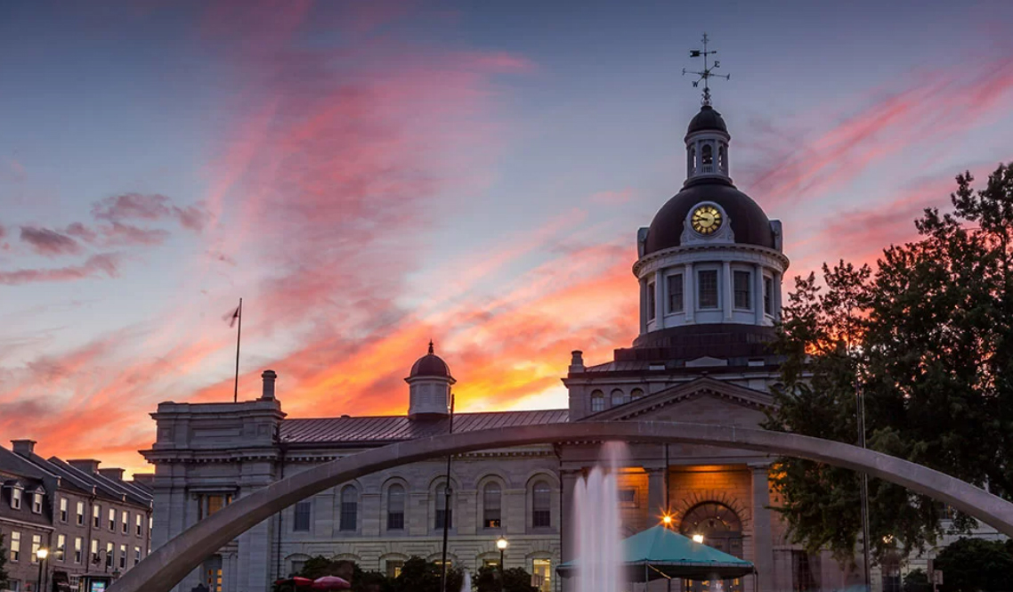 Kingston City Hall Sunset