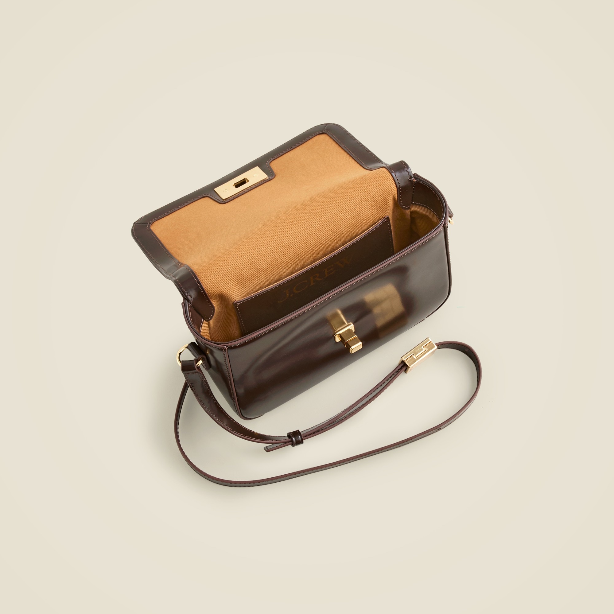 Edie crossbody bag in Italian leather