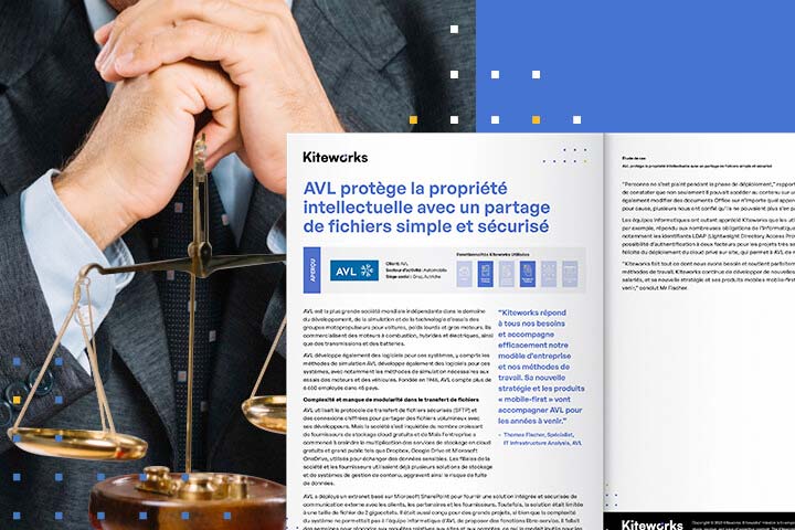 AVL protège la propriété intellectuelle avec un partage de fichiers simple et sécurisé