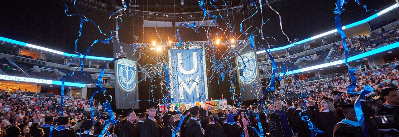 Graduation at the Fedex Forum