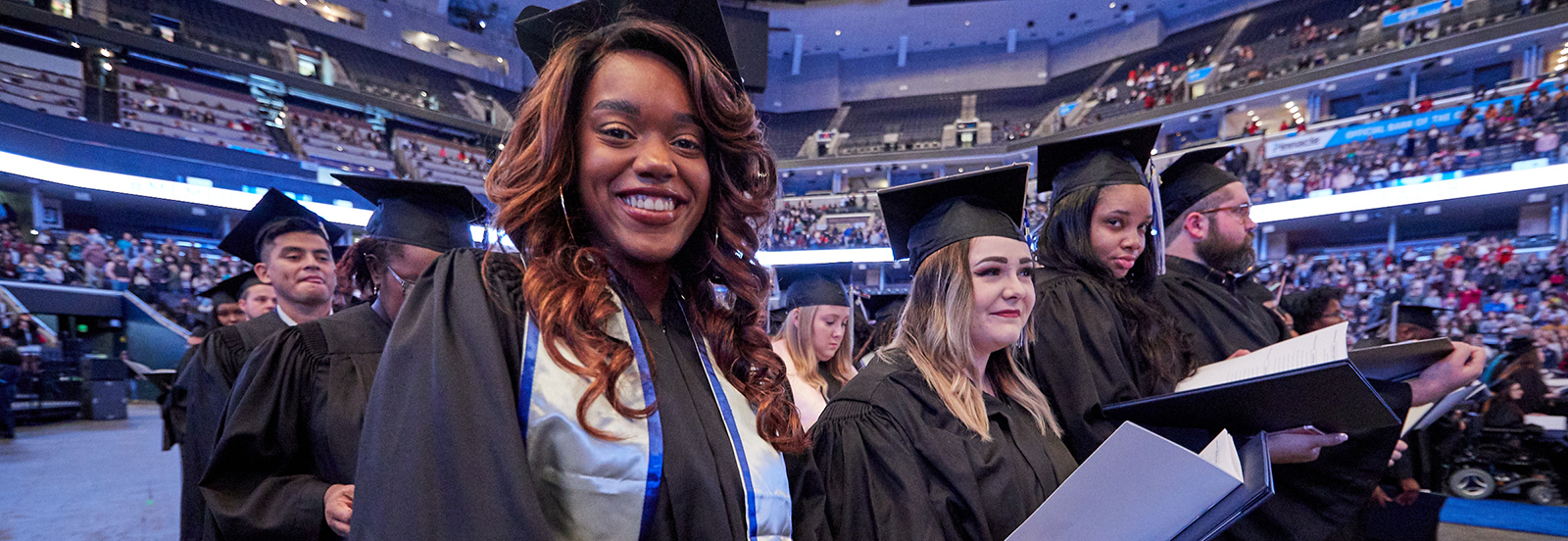 Students on Commencement Day