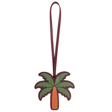 Leather Charm / Palm Tree