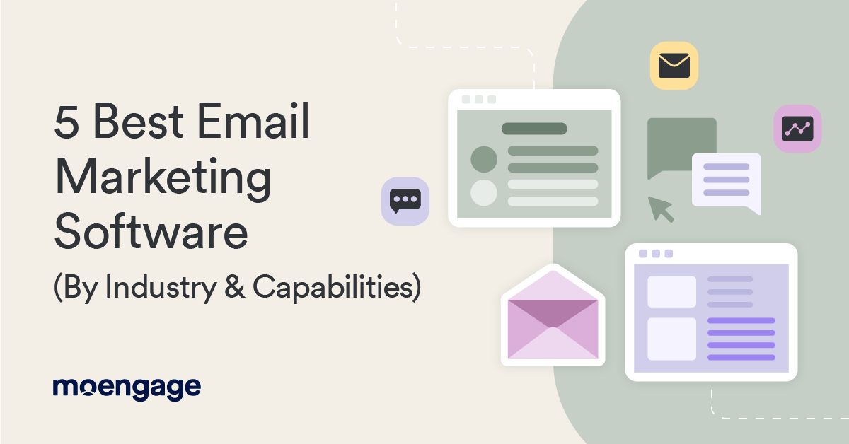 5 Best Email Marketing Software (By Industry & Capabilities)