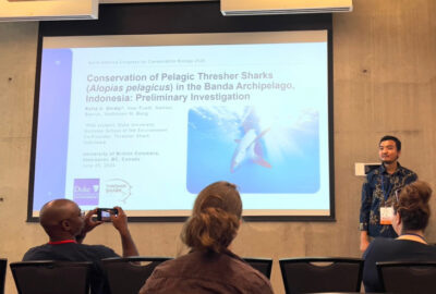 Presenting Thresher Shark Indonesia’s Project at the 2024 NACCB in Vancouver, British Columbia