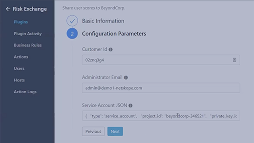 BeyondCorp configuration