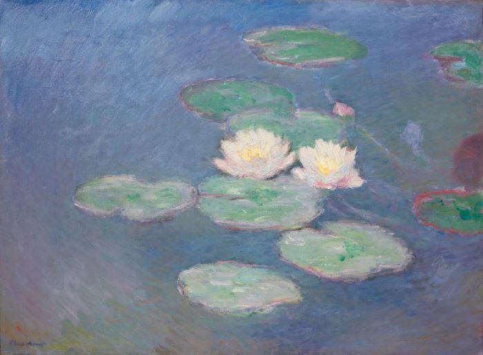 image：Water Lilies, Evening Effect