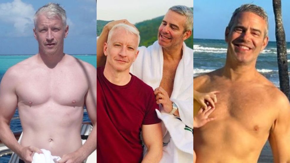 Andy Cohen Says He & Anderson Cooper Could Have Some 'Good Threesomes'