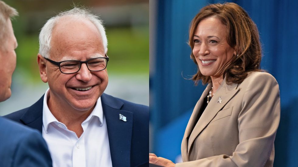 Tim Walz; Kamala Harris