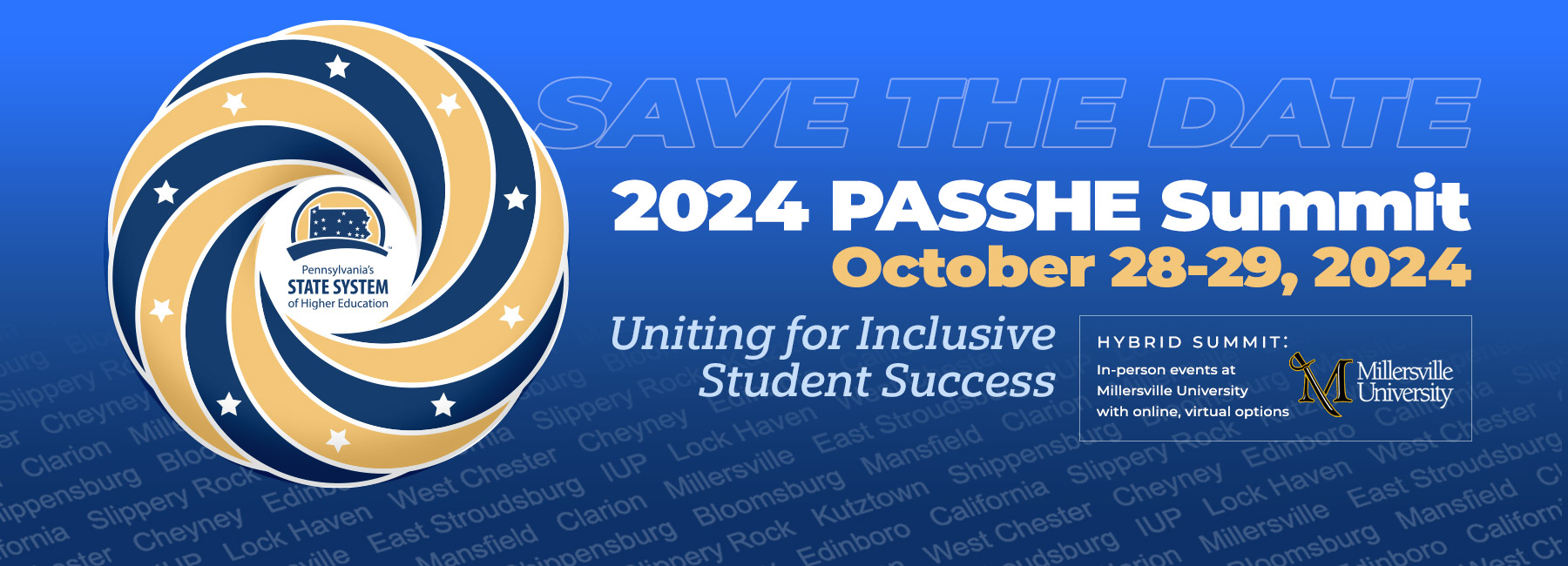 2024 PASSHE Summit - October 28-29, 2024