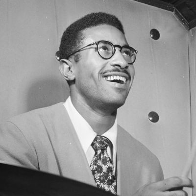 Drummer Max Roach.