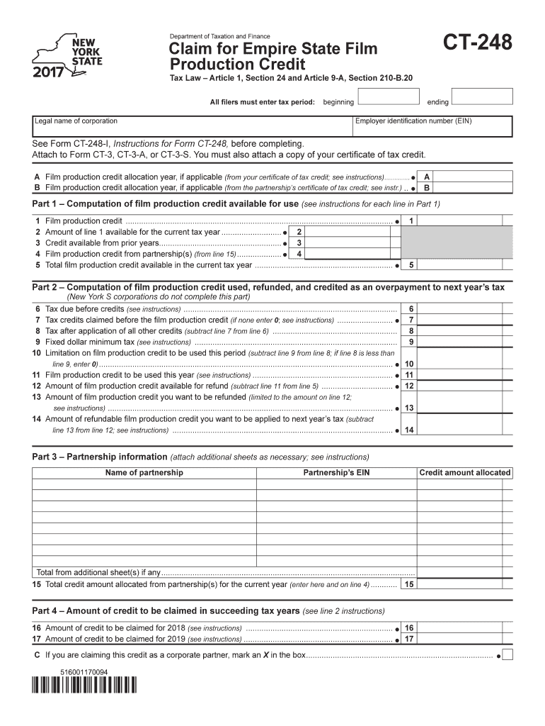 ct 248 2017 form Preview on Page 1