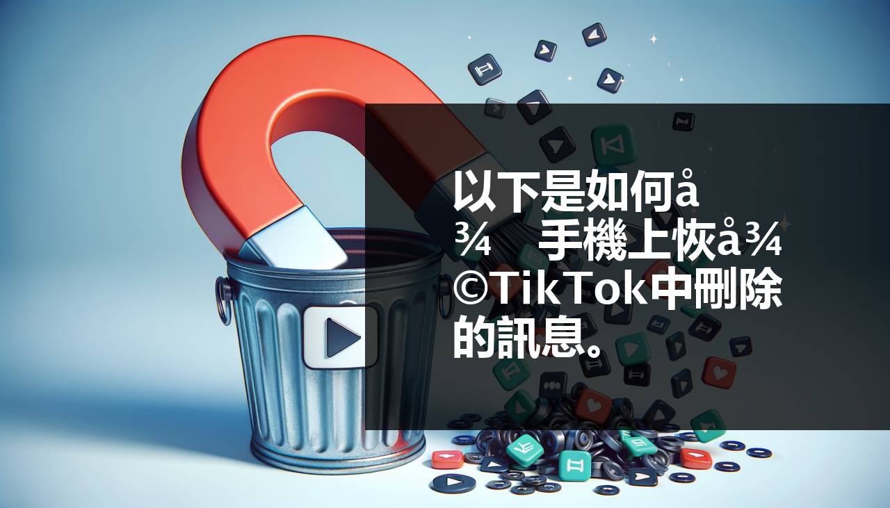 如何在手機上恢復刪除的TikTok消息