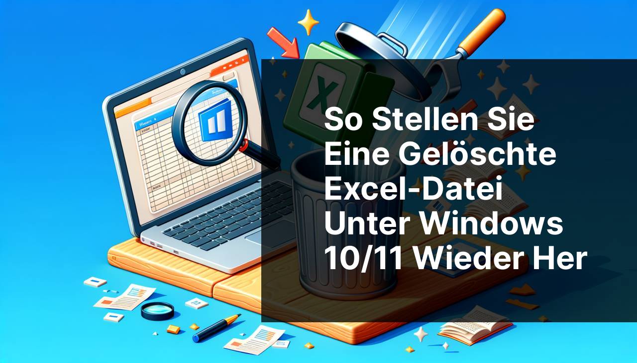 So stellen Sie eine gelöschte Excel-Datei unter Windows 10/11 wieder her