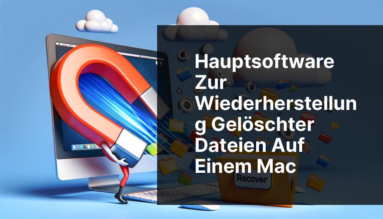 Top-Software zur Wiederherstellung gelöschter Dateien auf dem Mac