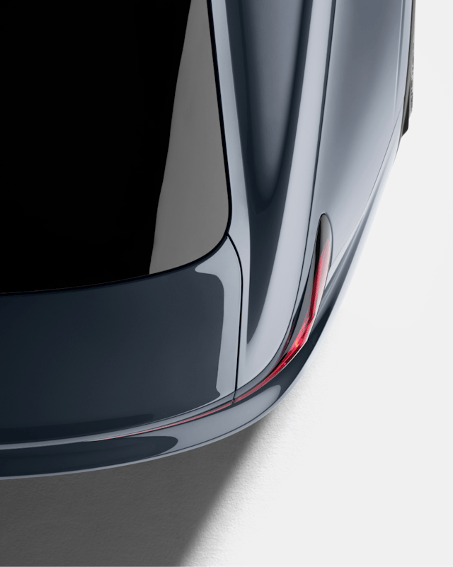 Rear of Polestar 2 from above