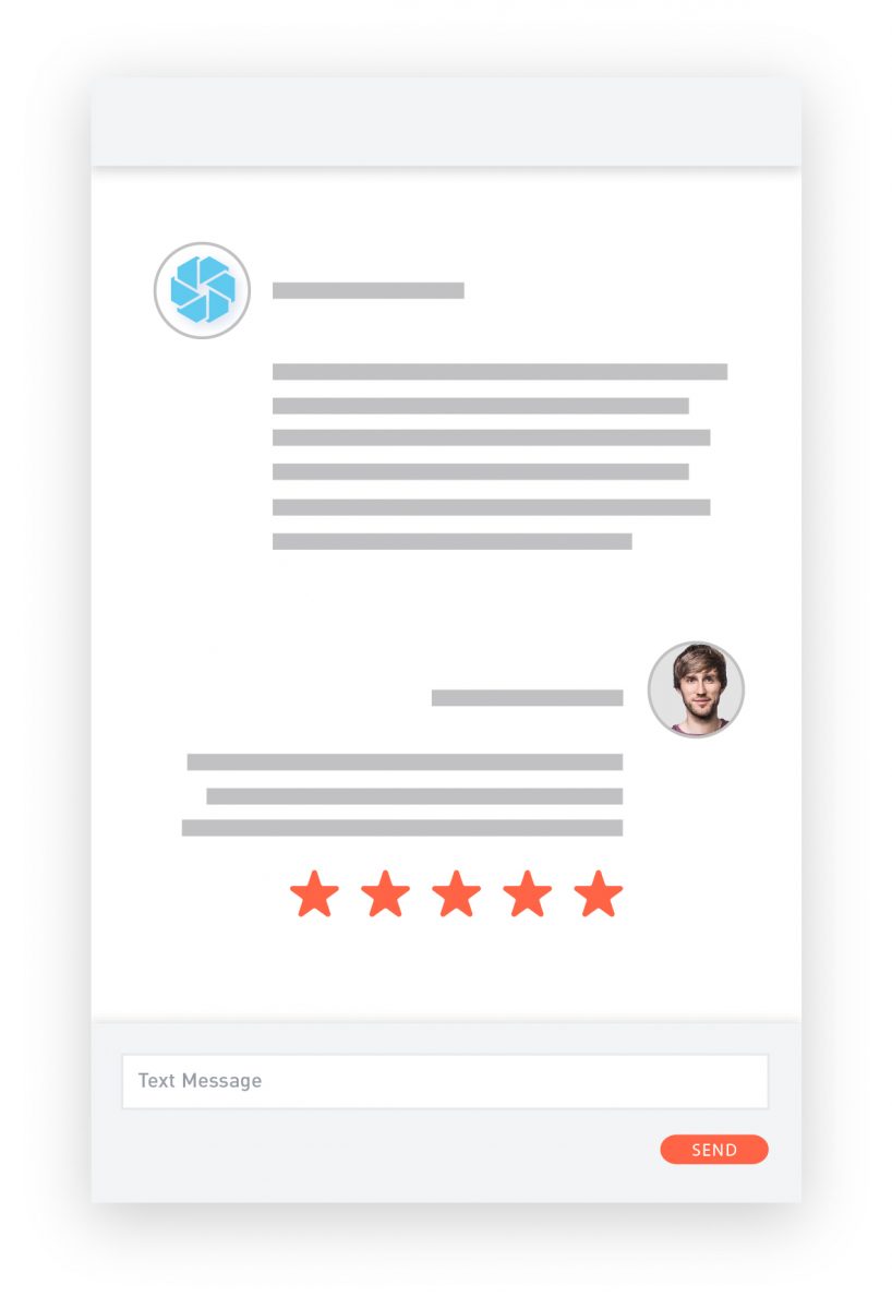 request reviews screen