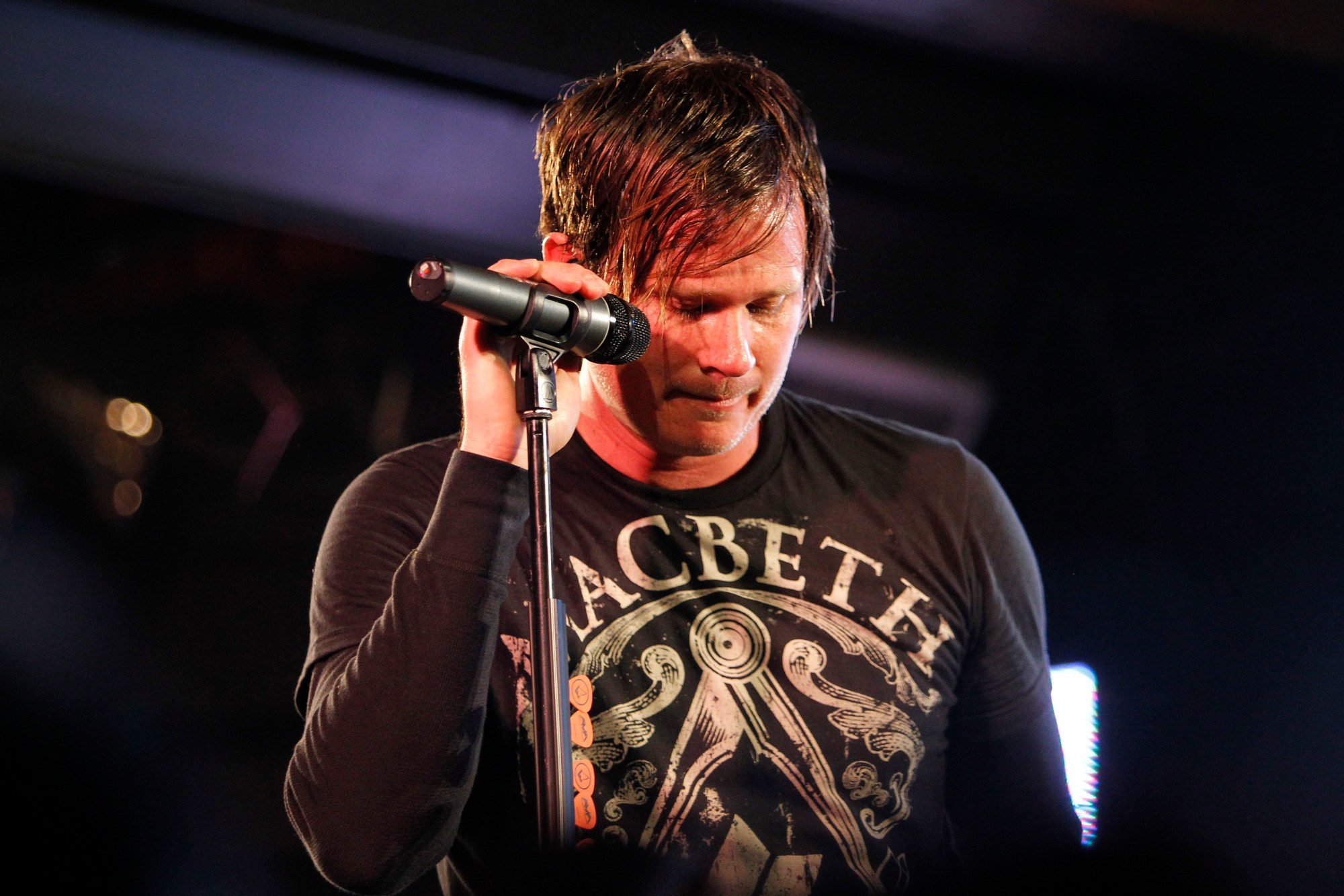 Tom DeLonge has performed at the belly Up as a member of the bands blink-182 and Angels & Airwaves. He is shown here at Angels' March 27, 2010., Belly Up concert (John R. McCutchen / The San Diego Union-Tribune)