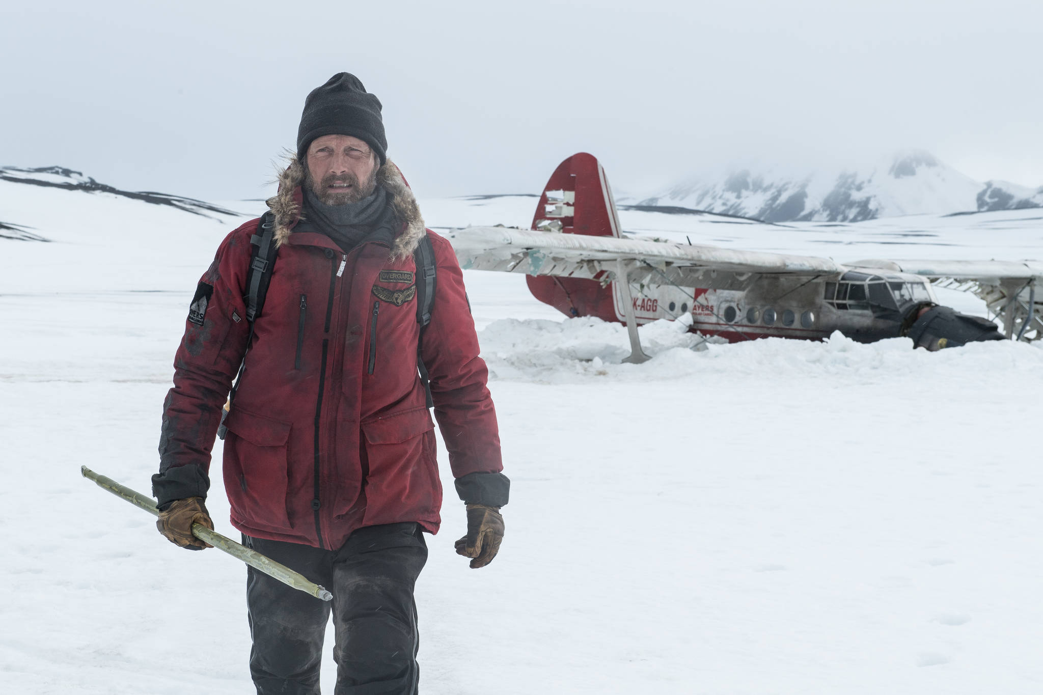 Mads Mikkelsen stars in Seattle’s current weather… I mean, ‘Arctic.’ Photo by Helen Sloan/Bleecker Street