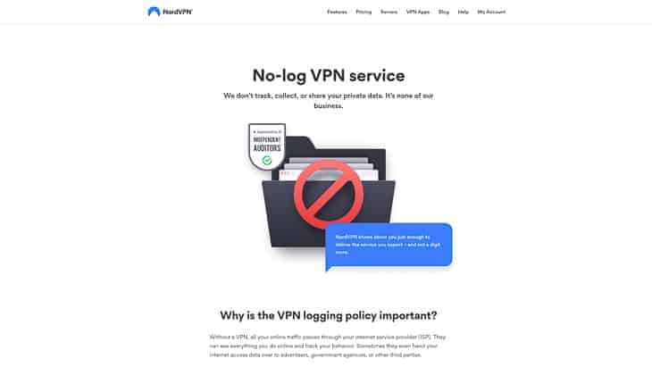 NordVPN Logging Policy