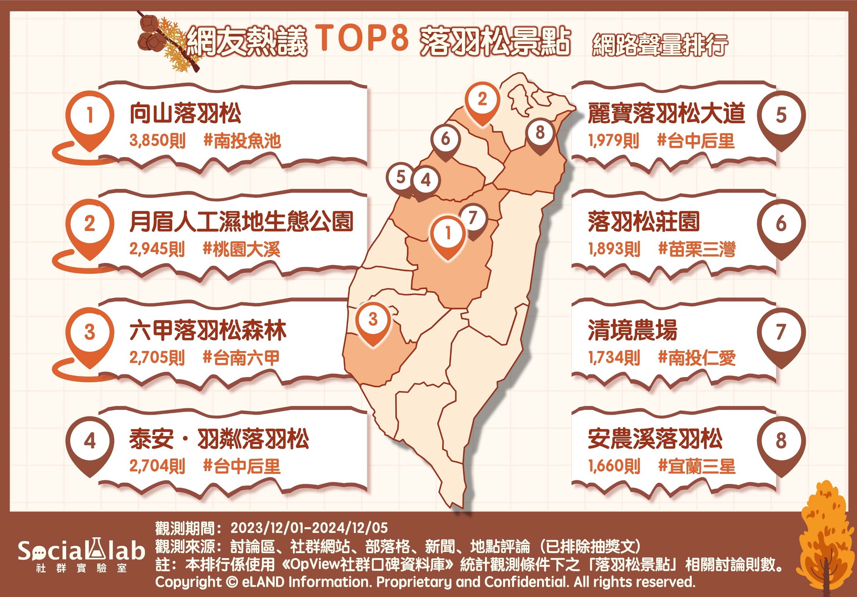 網友熱議TOP8落羽松景點