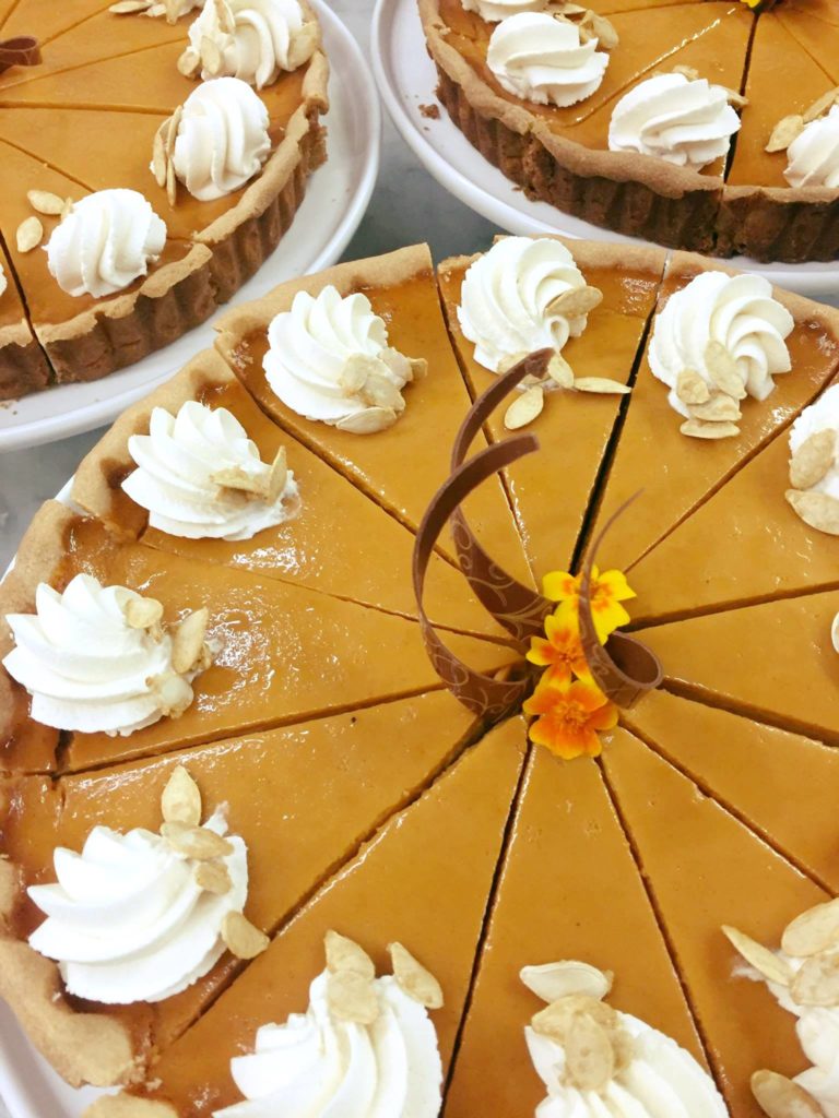 Pumpkin pie at Santé in Sonoma. (Courtesy Santé)