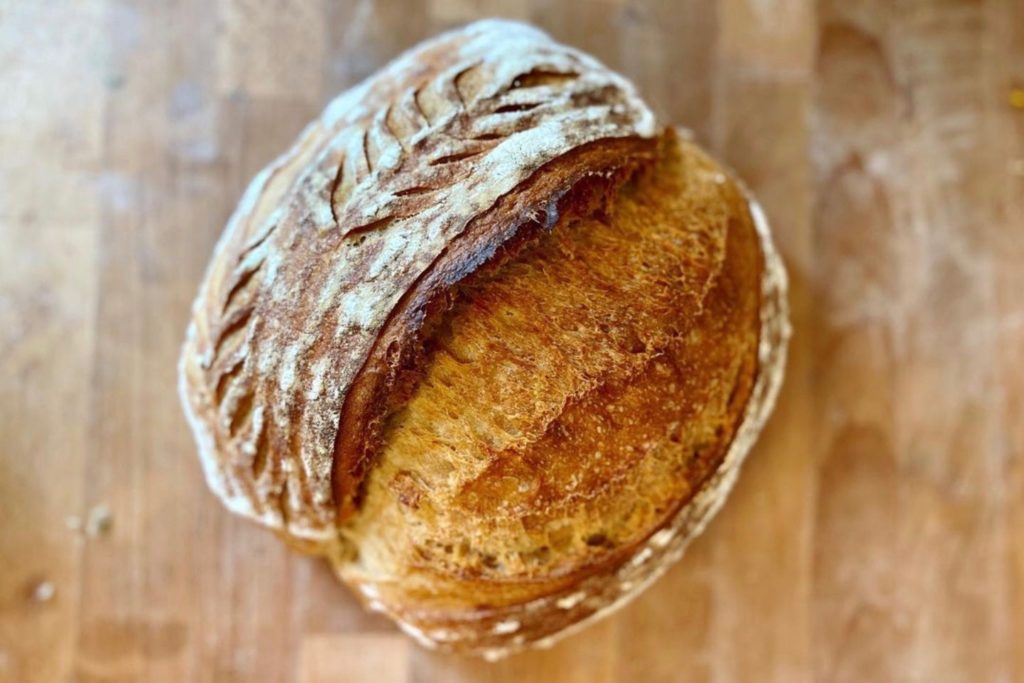 Sourdough from Quail & Condor in Healdsburg. (Courtesy of Quail & Condor)