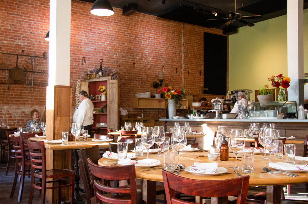 Interior at Central Market in Petaluma. (Heather Irwin/Sonoma Magazine)