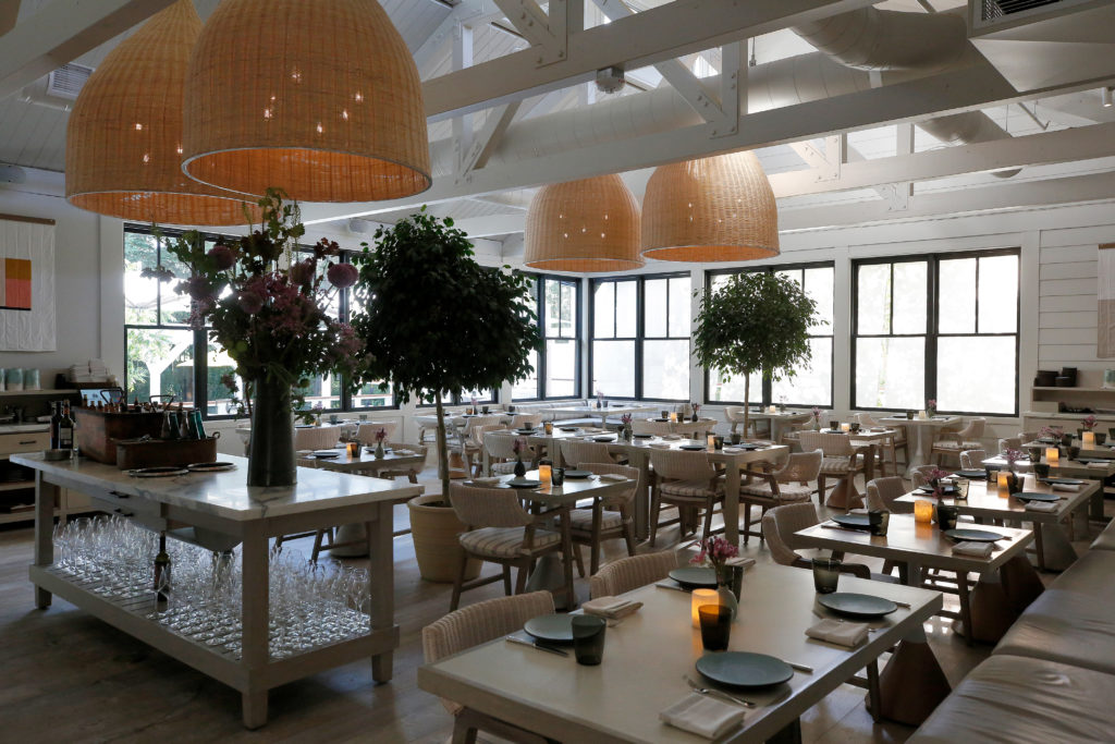 The interior dining area of Layla restaurant in MacArthur Place Hotel in Sonoma, California, on Wednesday, September 4, 2019. (Alvin Jornada / The Press Democrat)