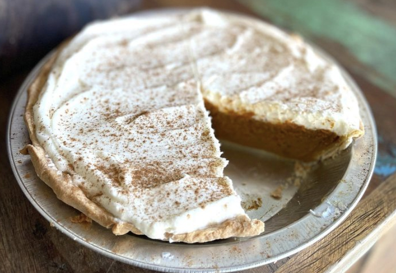 Pumpkin pie from Criminal Baking Co. in Santa Rosa. (Facebook)