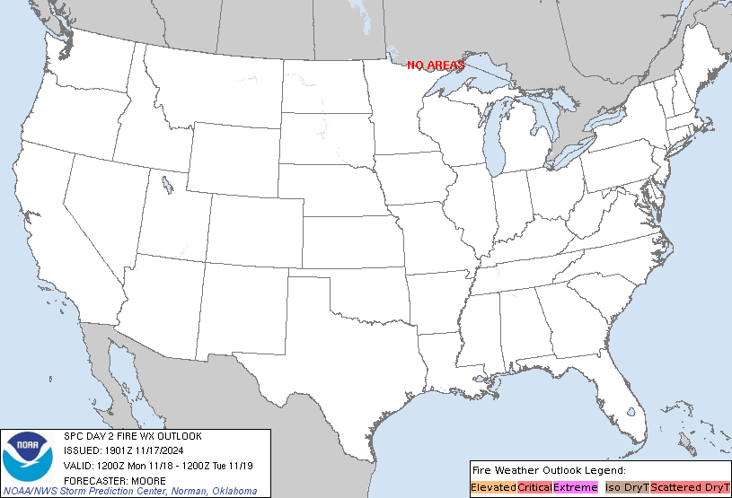 Fire Weather Outlook Day 2