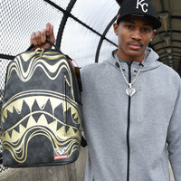 SPRAYGROUND® BACKPACK HONEYCOMB DEVONTA SMITH COLLAB BACKPACK